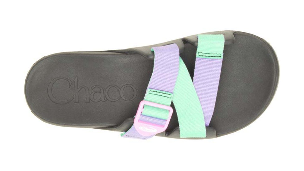 Chaco Chillos Slide - Womens, PurpleGreen, 10, JCH109582-M-10