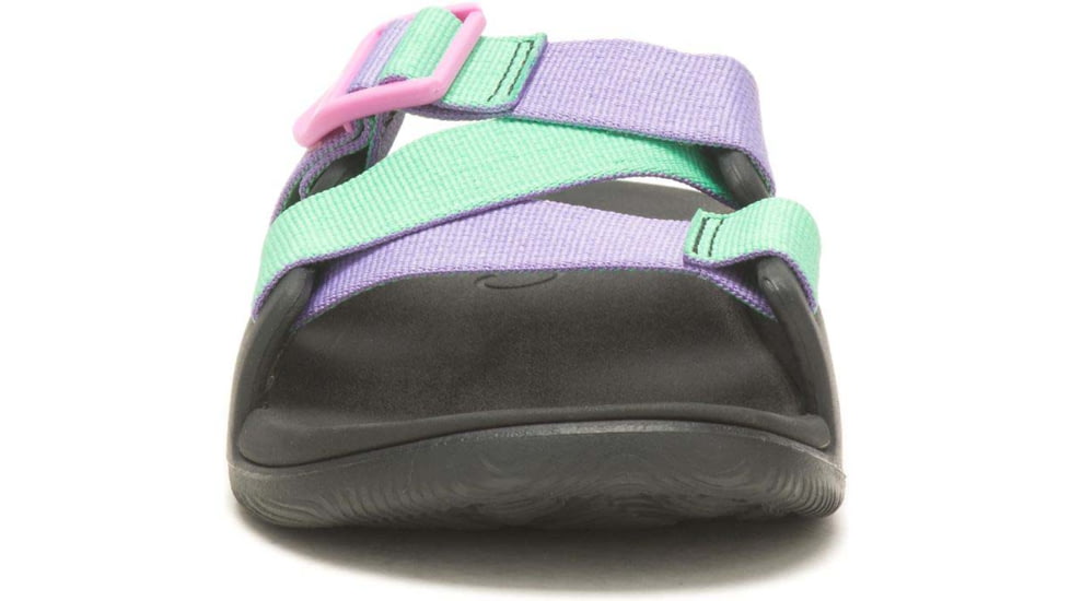Chaco Chillos Slide - Womens, PurpleGreen, 10, JCH109582-M-10