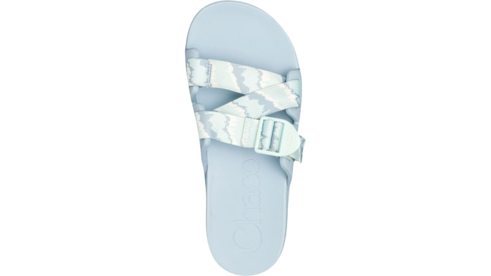 Chaco Chillos Slide - Womens, Tinge Sky Blue, 9, Medium, JCH109248-9
