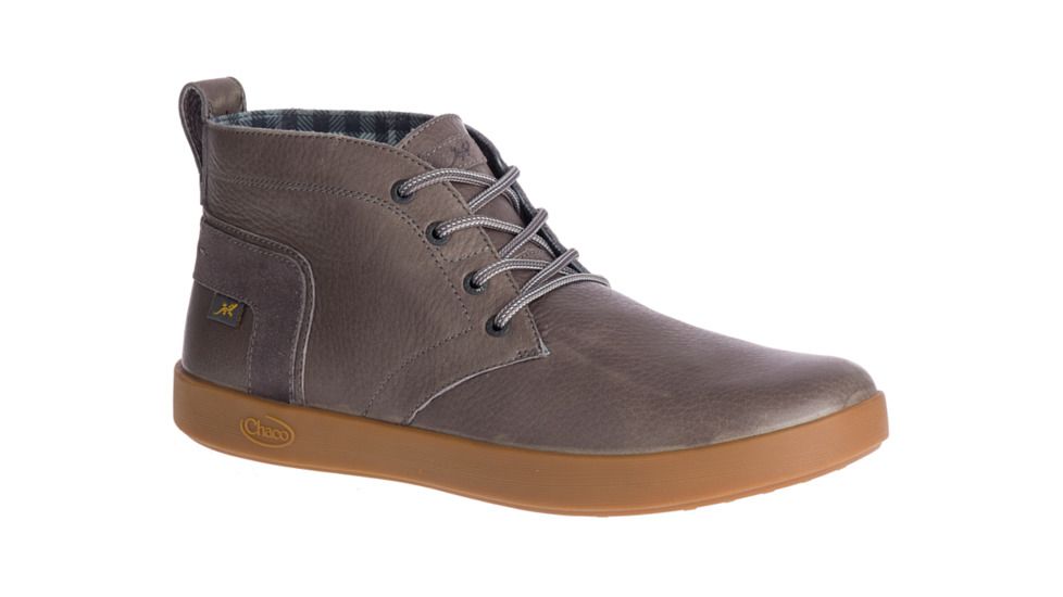 Chaco Davis Mid Leath Casual Shoes - Mens, Nickel, Medium, 10.5, JCH106687-10.5