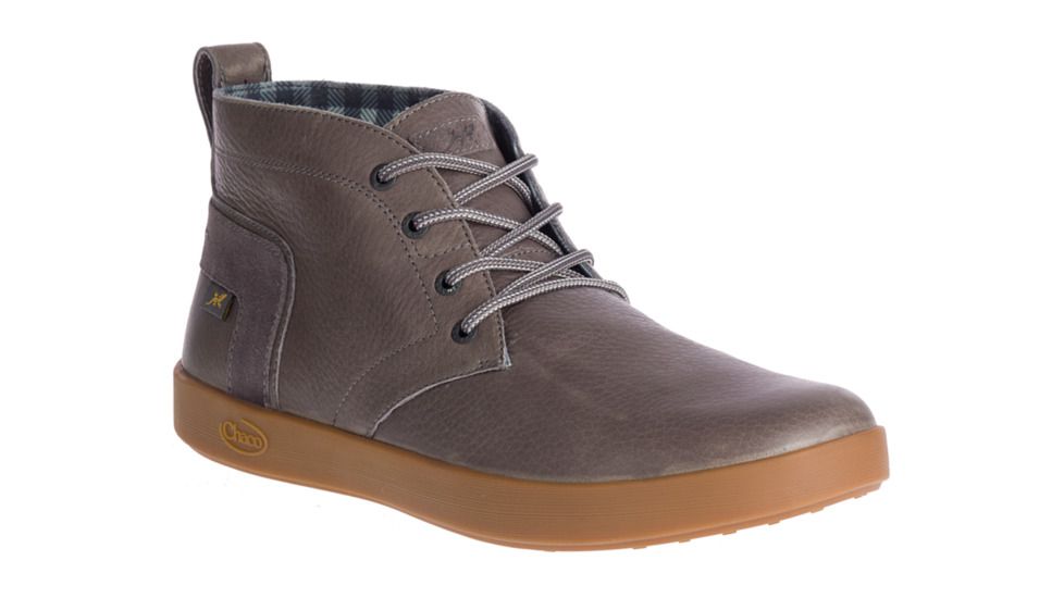 Chaco Davis Mid Leath Casual Shoes - Mens, Nickel, Medium, 10.5, JCH106687-10.5