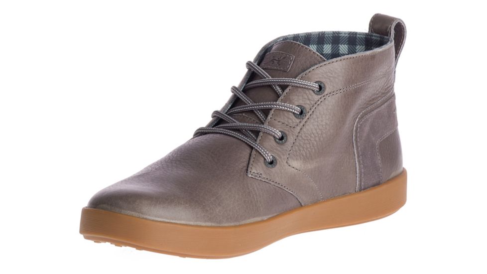 Chaco Davis Mid Leath Casual Shoes - Mens, Nickel, Medium, 10.5, JCH106687-10.5