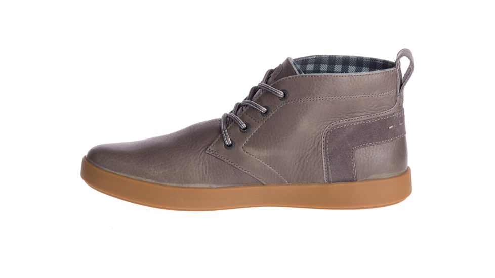 Chaco Davis Mid Leath Casual Shoes - Mens, Nickel, Medium, 10.5, JCH106687-10.5