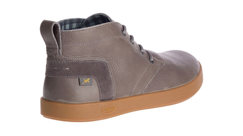Chaco Davis Mid Leath Casual Shoes - Mens, Nickel, Medium, 10.5, JCH106687-10.5