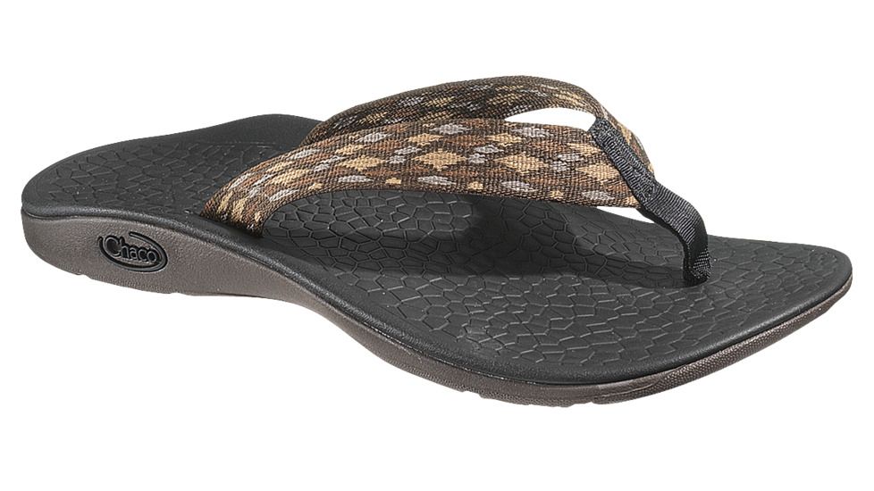 Chaco Fathom Sandal - Men's-Uniform Brown-Medium-13 US