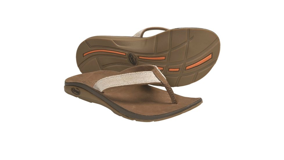 Chaco Leather Flippa EcoTread Sandal - Women's-Sand-5 US