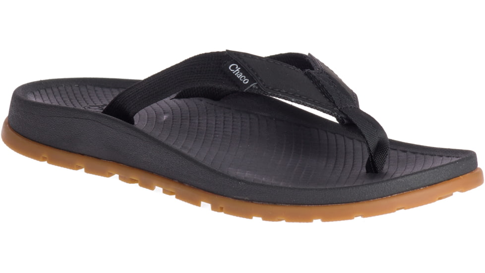 Chaco Lowdown Flip - Womens, Black, 12, Medium, JCH108132-12
