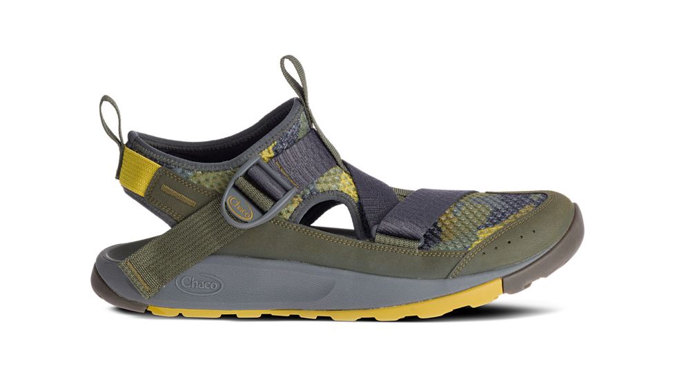 Chaco Odyssey Print - Mens, Camo Olive, Medium, 07.0, JCH106821-07.0