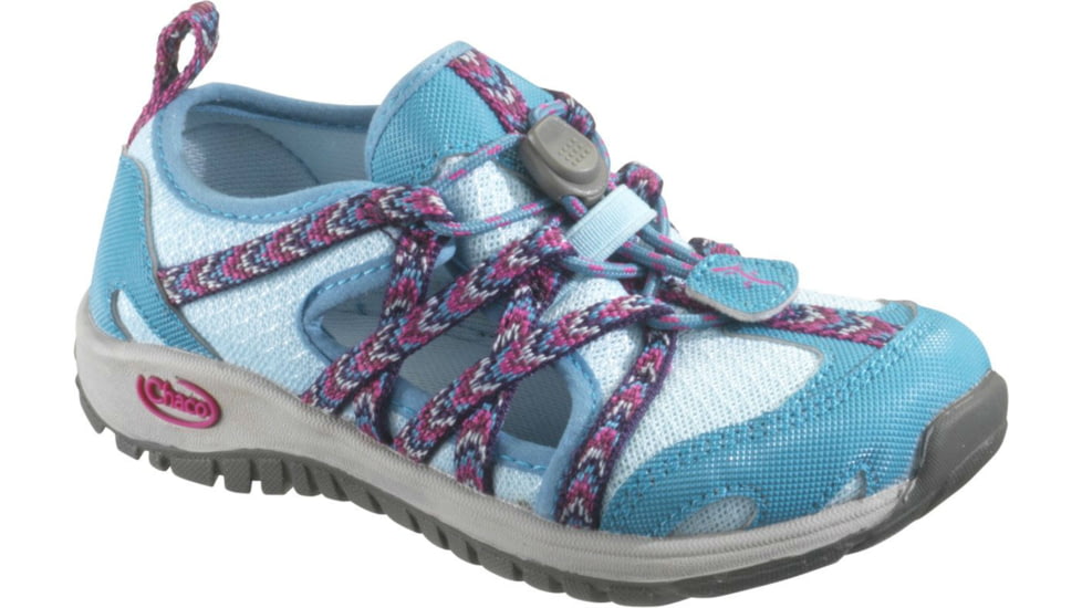 Chaco OutCross Watersport Shoe - Kid's-Blue Crystal-5 Youth