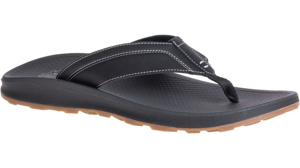 Chaco Playa Pro Leather Shoes, Mens, Black, Medium, 10, J106617-10