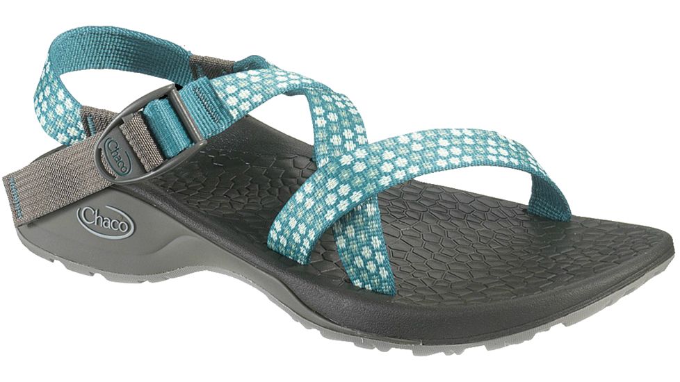 Chaco Updraft EcoTread Sandal - Women's-Teal Beams-Medium-9