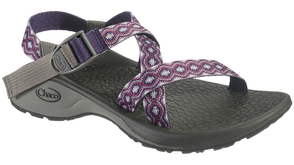 Chaco Updraft EcoTread Sandal - Women's-Violet Rings-Medium-9
