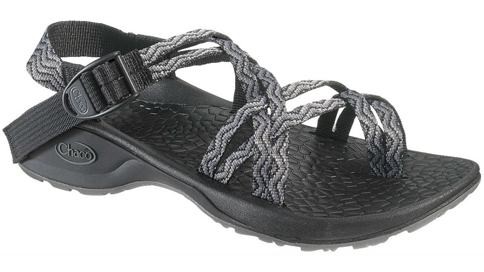 Chaco Updraft Ecotread X2 Sandal - Women's-Black Waves-Medium-12