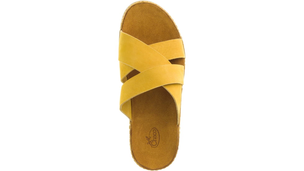 Chaco Wayfarer Slide Sandals - Womens, Ochre, 7 US, JCH107926-7