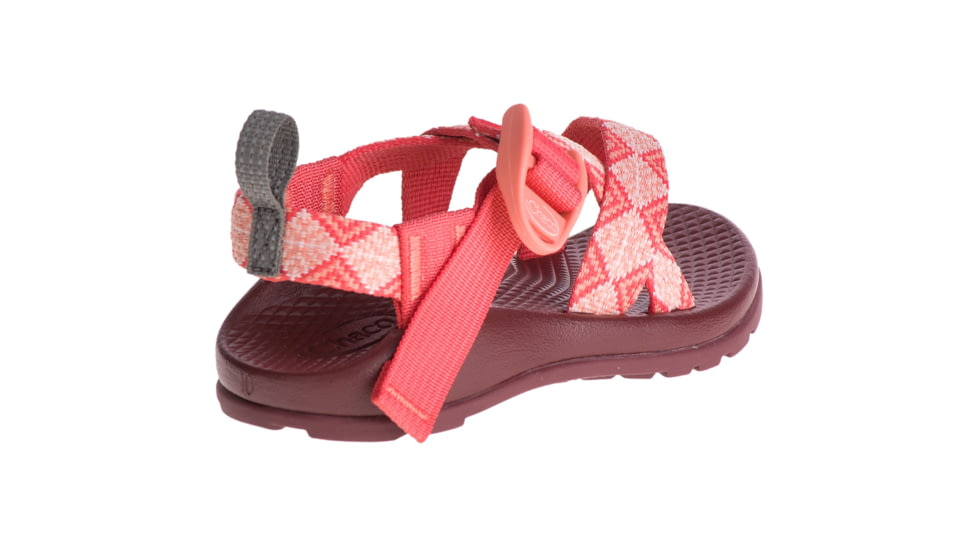Chaco Z1 Ecotread Sandals - Kids, 1 Youth, Kaleido Peach, J180022-01.0