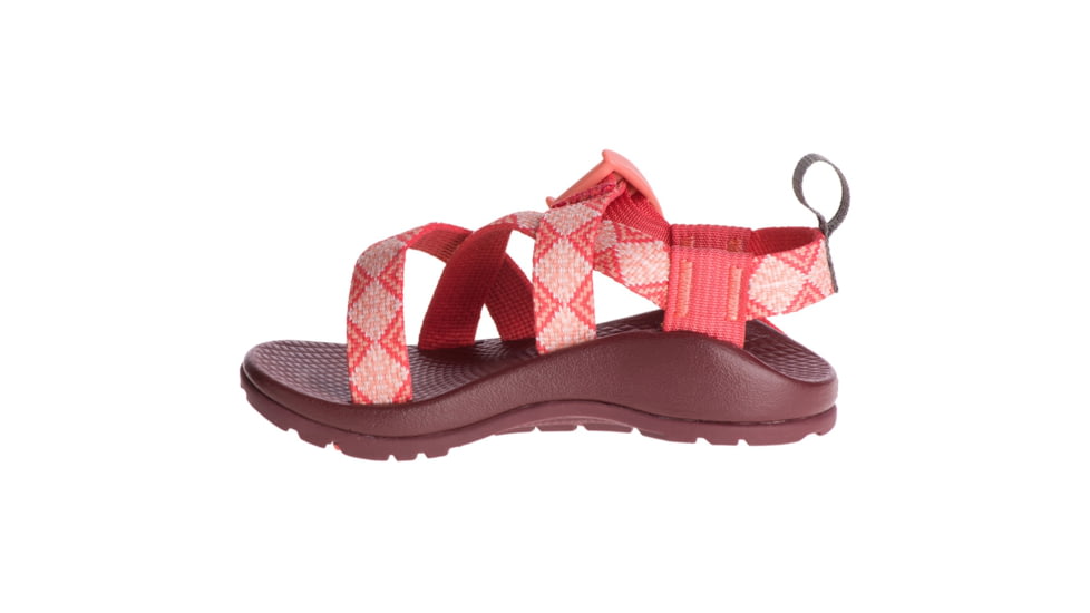 Chaco Z1 Ecotread Sandals - Kids, 1 Youth, Kaleido Peach, J180022-01.0