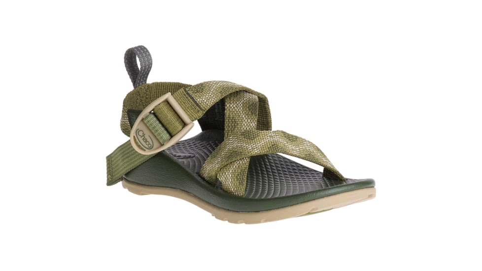 Chaco Z1 Ecotread Sandals - Kids, 1 Youth, Vortex Avocado, J180059-01.0