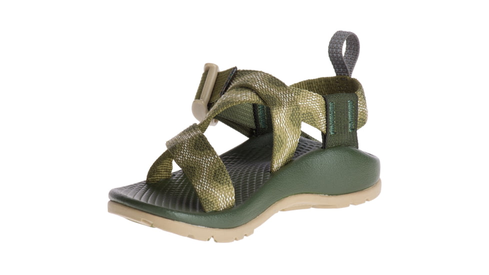 Chaco Z1 Ecotread Sandals - Kids, 1 Youth, Vortex Avocado, J180059-01.0