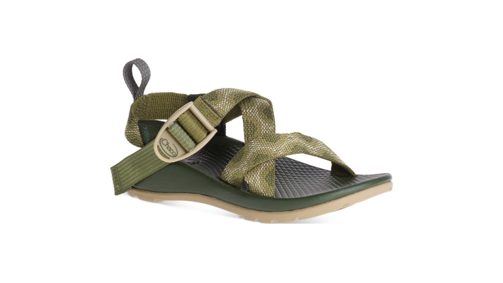 Chaco Z1 Ecotread Sandals - Kids, 1 Youth, Vortex Avocado, J180059-01.0
