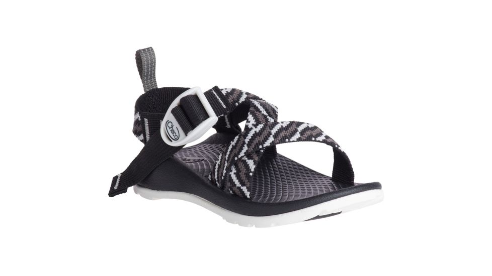 Chaco Z1 Ecotread Sandals - Kids, 3 Youth, Static Black, J180063-03.0