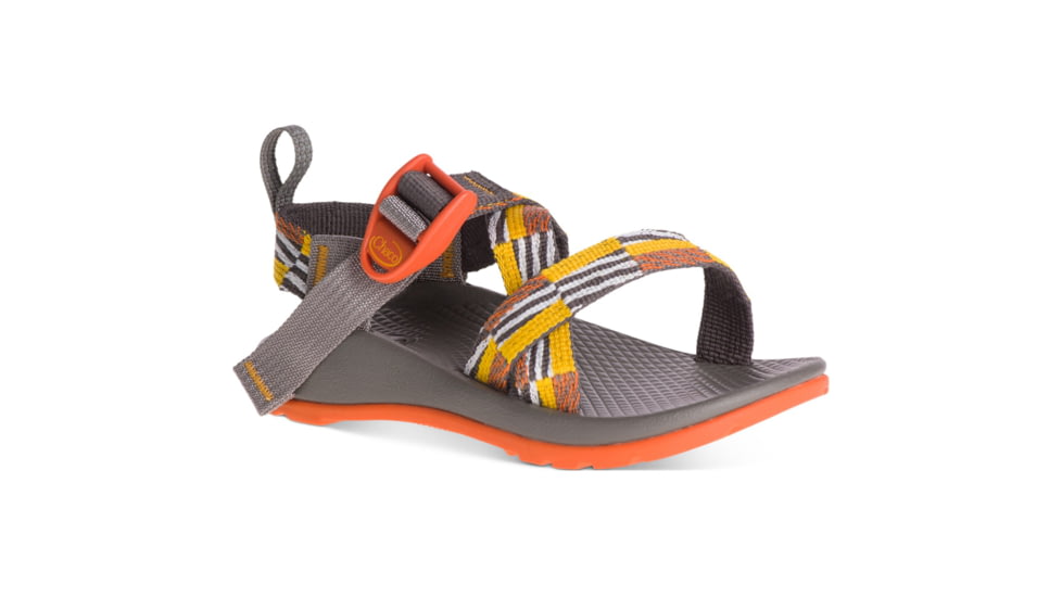 Chaco Z1 Ecotread Sandals - Kids, 1 Youth, Scatter Poppy, J180065-01.0