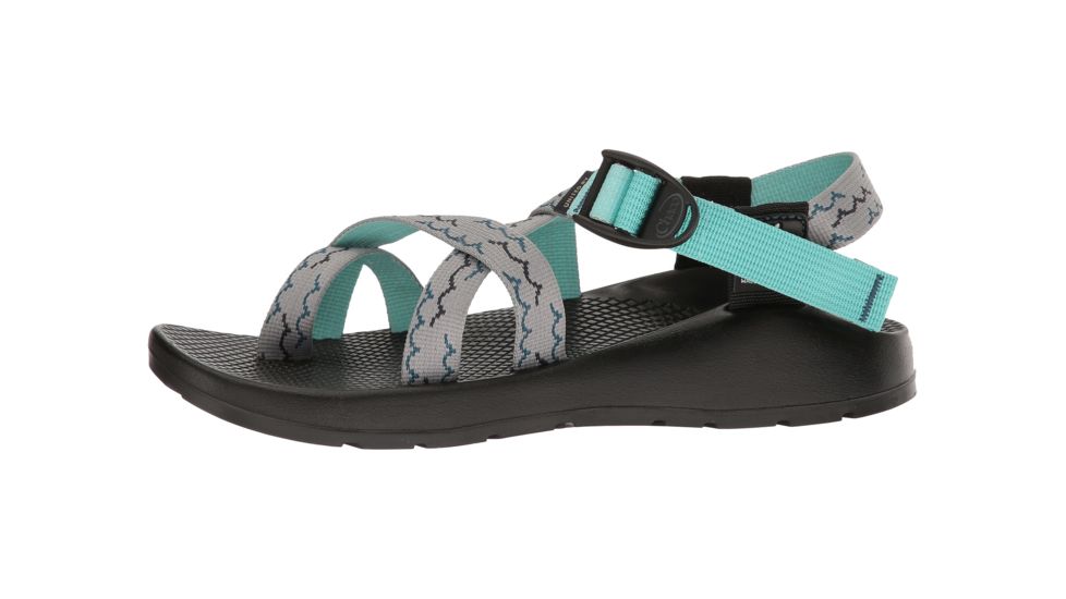 Chaco Z2 Colorado Sandal - Womens, Waves Gray/Teal, 6, J106410-6