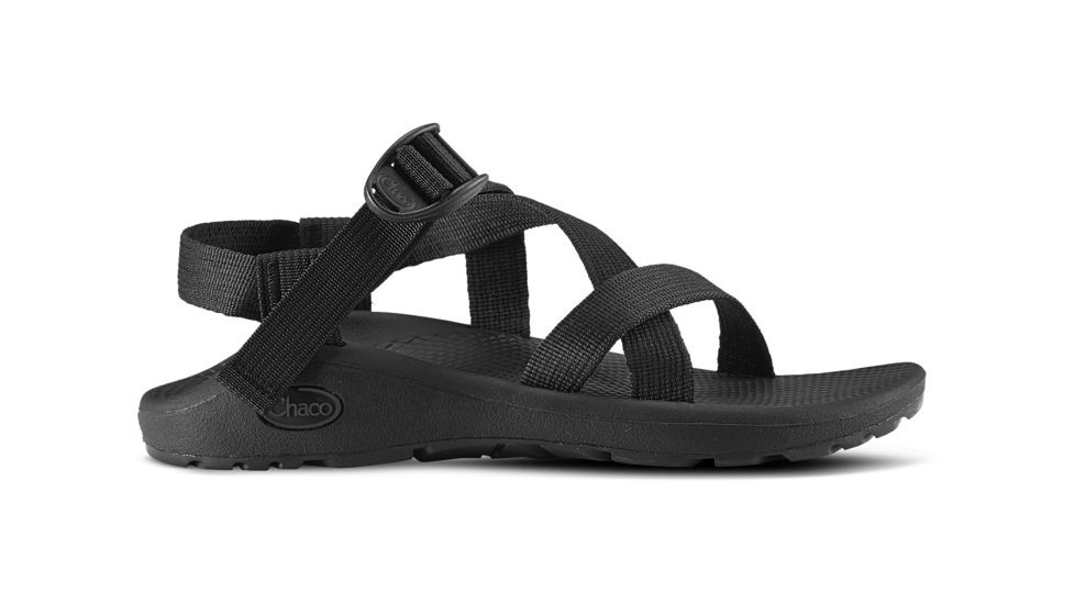 Chaco ZCloud - Womens, Solid Black, Wide, 05.0, J107366W-05.0