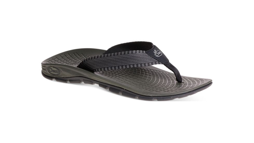 Chaco ZVolv Flip Sandal - Men's-Geyser Black-Medium-10