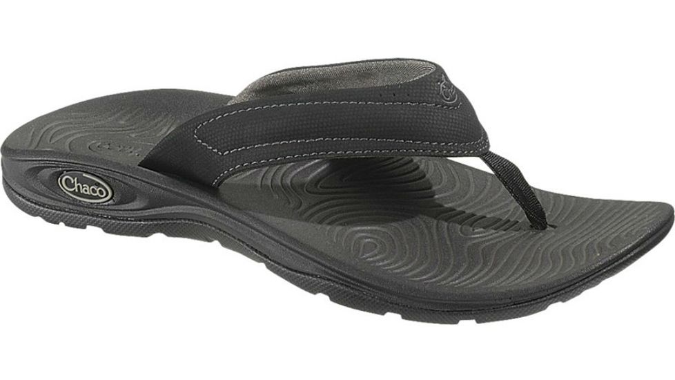 Chaco ZVolv Flip Synth Sandal - Women's-Black-Medium-11 US