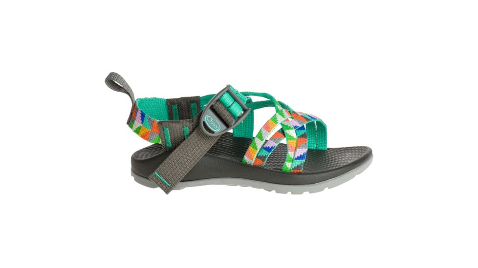 Chaco ZX1 Ecotread Sandal - Kid's, Camper Turquoise, 1 US J180234-01.0