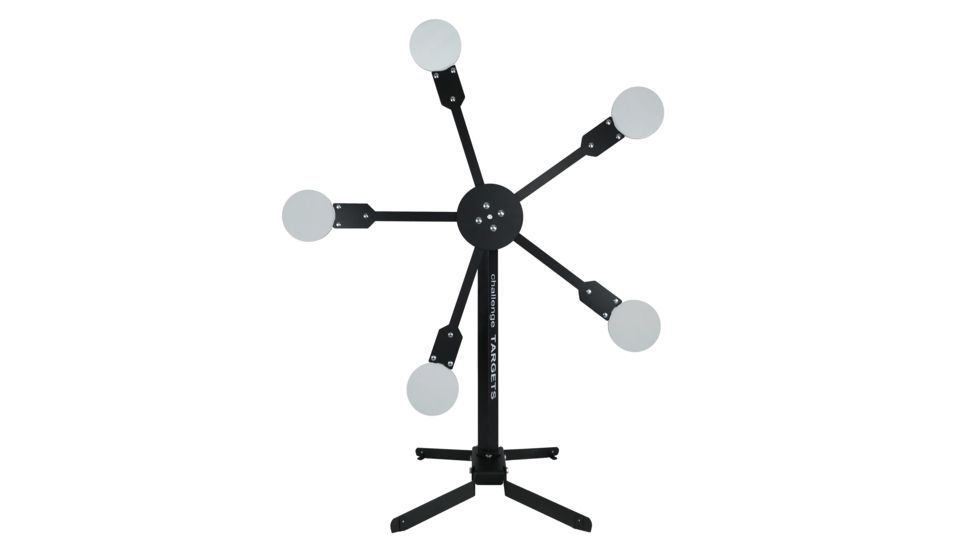 Challenge Targets Commercial Grade Texas Star Target, Black, CT-TEXAS-STAR