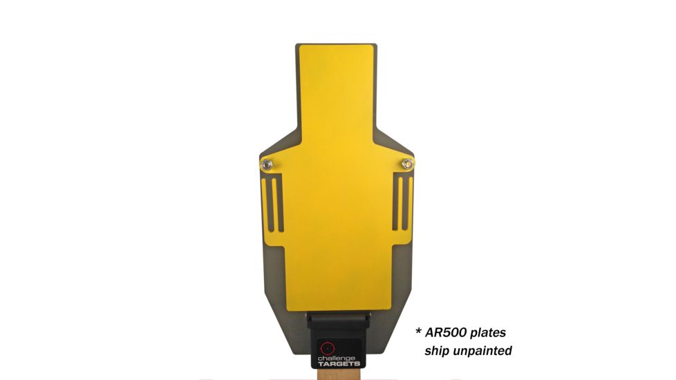 Challenge Targets IPSC Handgun Rated Harmonic Target Head Assembly, Black, HT-80049-H