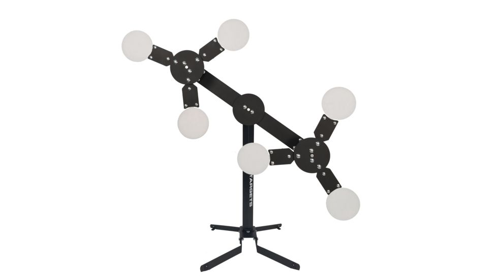 Challenge Targets Propeller Texas Star with 8 Plates, Black CT-PROPELLER-R8