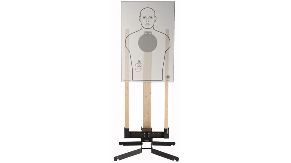 Challenge Targets Steel 8 in. Training Target Holder with Heavy Base PS-SD-TH-8-H