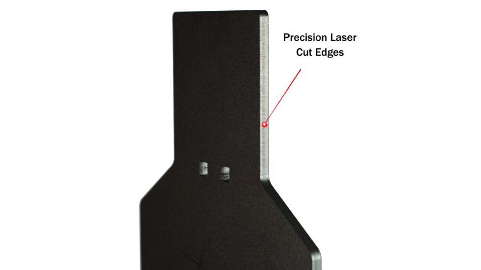 Challenge Targets Steel Target - IPSC A,B,C Zone - Rifle Rated, Black GS-RM-80020-R