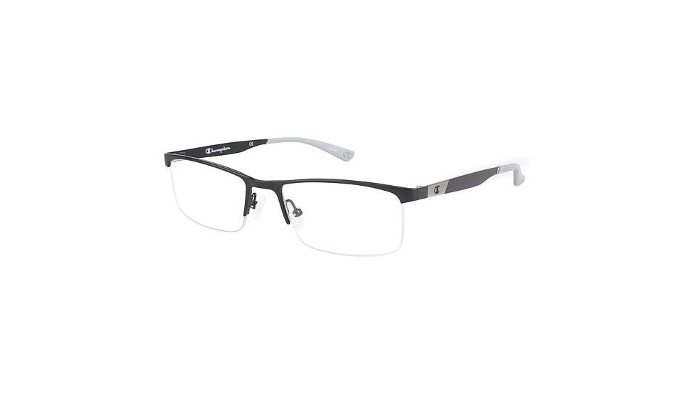 Champion 1010 Eyeglass Frames - Frame BLACK/SILVER CU101001