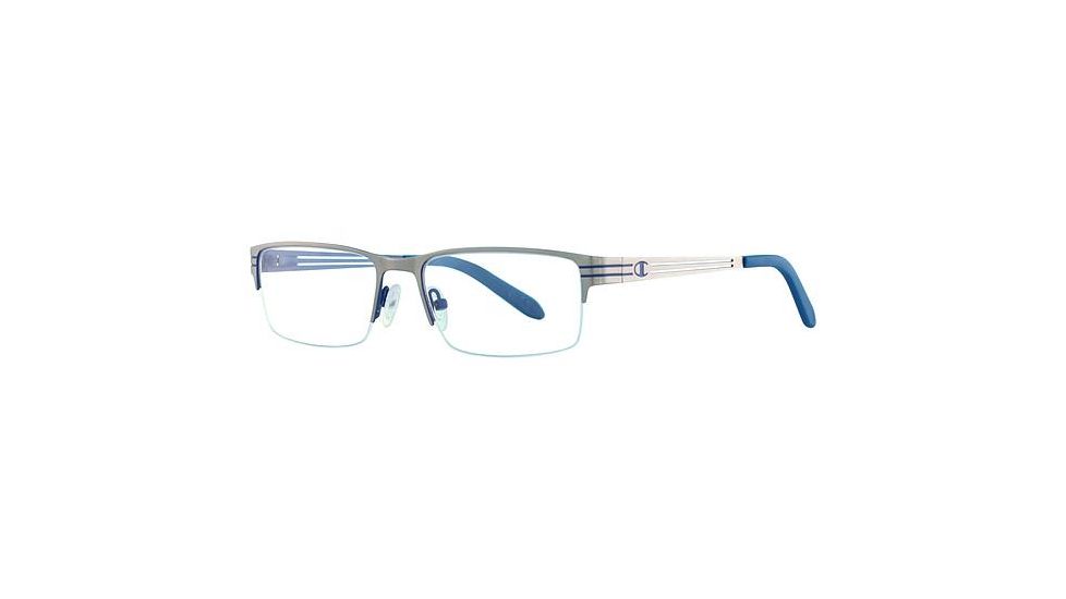 Champion 1013 Bifocal Prescription Eyeglasses - Frame SILVER/NAVY CU101302