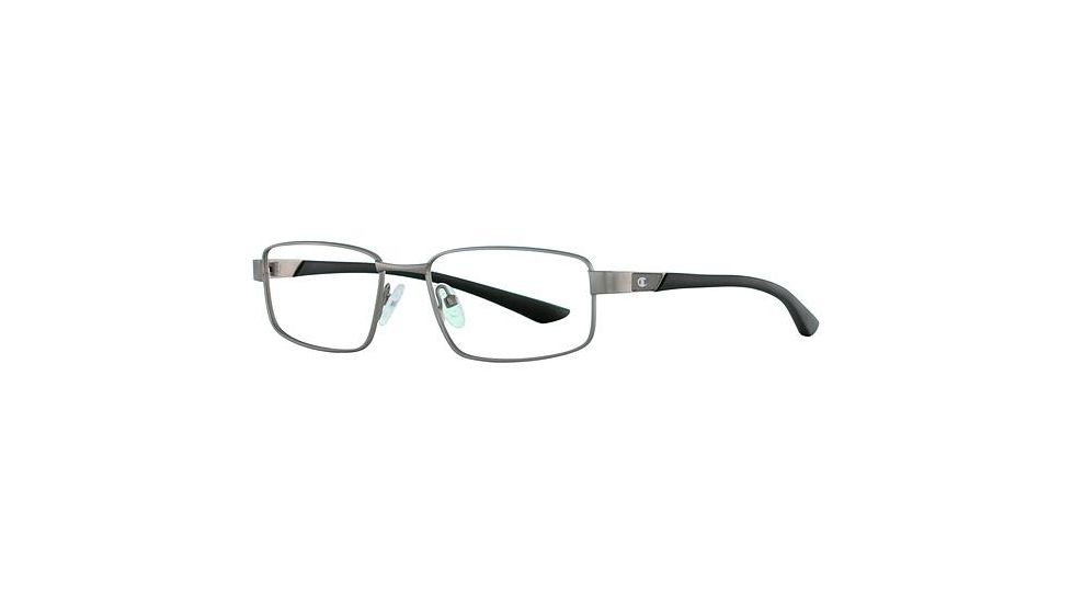 Champion 2009 Single Vision Prescription Eyeglasses - Frame GUN/BLACK CU200902