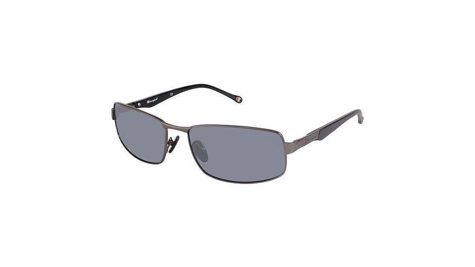 Champion Eyes 6001 Single Vision Prescription Sunglasses CU600101 - Frame Color Gun/Black