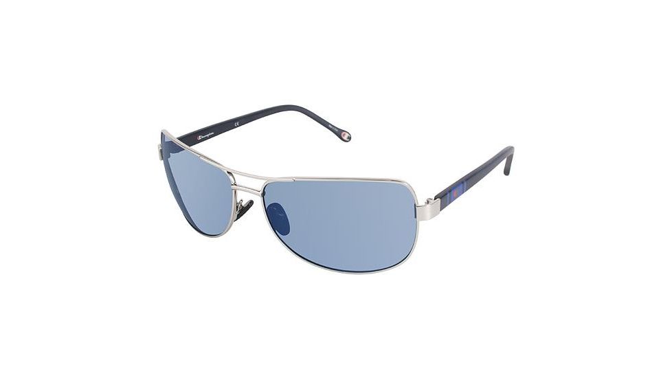 Champion Eyes 6014 Progressive Prescription Sunglasses CU601403 - Frame Color Shiny Silver