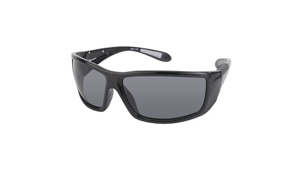 Champion Eyes 6017 Single Vision Prescription Sunglasses CU601701 - Frame Color Shiny Black
