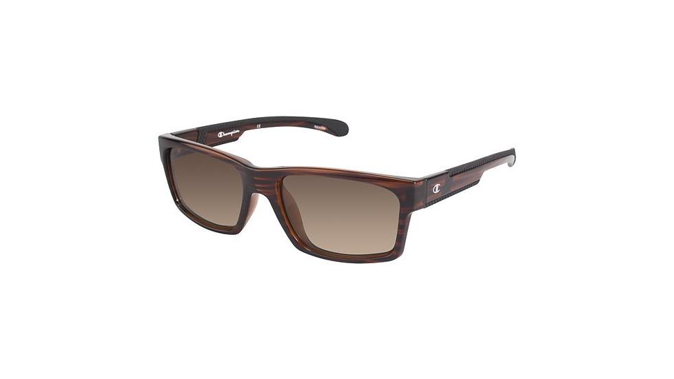 Champion Eyes 6019 Single Vision Prescription Sunglasses CU601903 - Frame Color Brown Tortoise