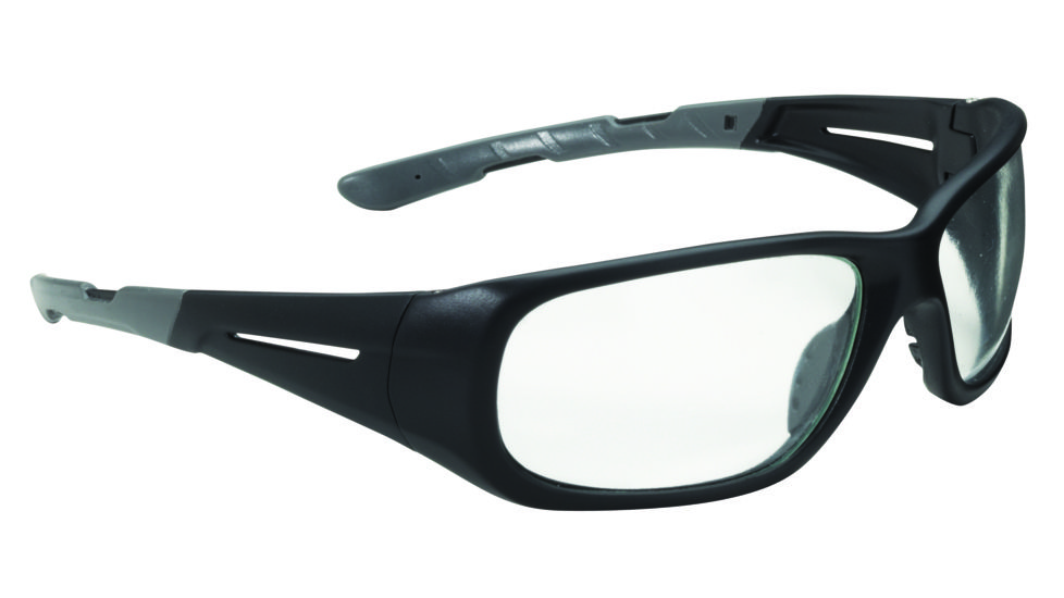 Champion Ballistic Full Frame Glasses, Smoke Mirrored Lens, Black/Smoke 40661