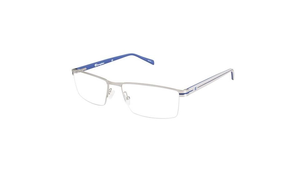 Champion Eyes 4007 Bifocal Prescription Eyeglasses - Frame MATTE SILVER, Size 59/18mm CU400702