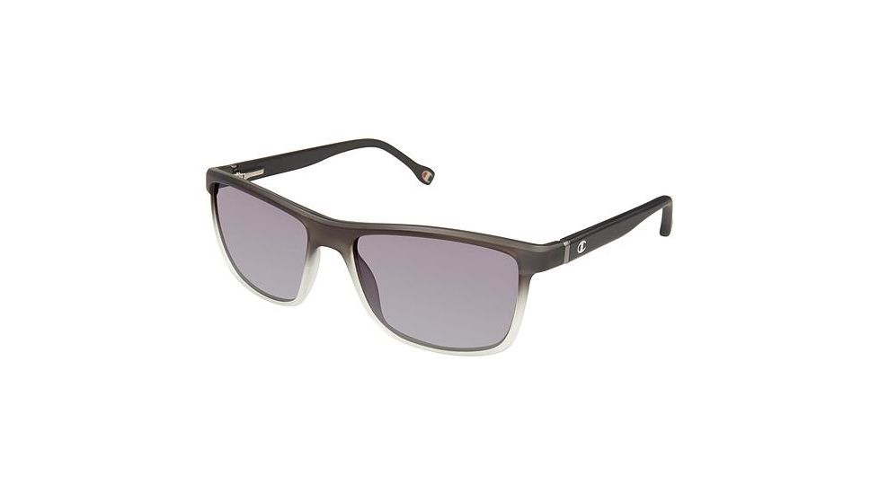 Champion Eyes 6032 Single Vision Prescription Sunglasses CU603201 - Frame Color Black/Grey Fade