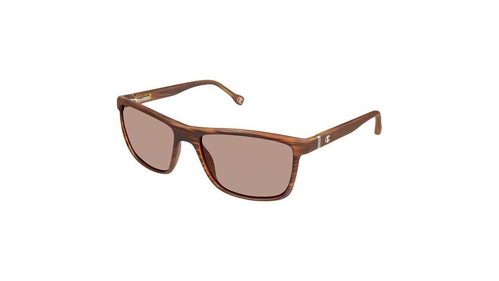 Champion Eyes 6032 Single Vision Prescription Sunglasses CU603202 - Frame Color Brown Tortoise
