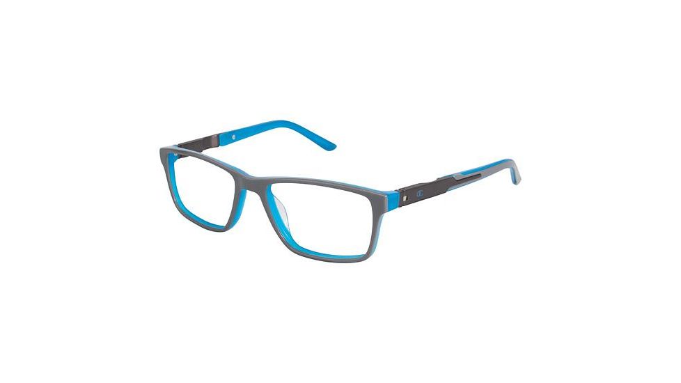 Champion Eyes 7005 Progressive Prescription Eyeglasses - Frame MATTE GREY, Size 49/16mm CU700502