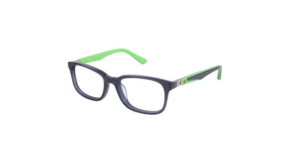 Champion Eyes 7006 Bifocal Prescription Eyeglasses - Frame TRANS BLUE, Size 47/16mm CU700603