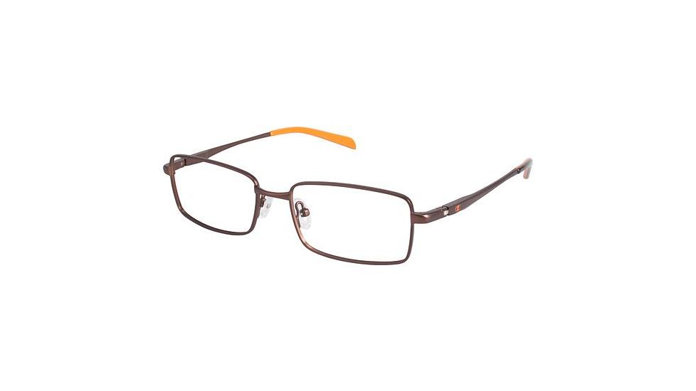 Champion Eyes 7007 Bifocal Prescription Eyeglasses - Frame MATTE BROWN, Size 50/16mm CU700702