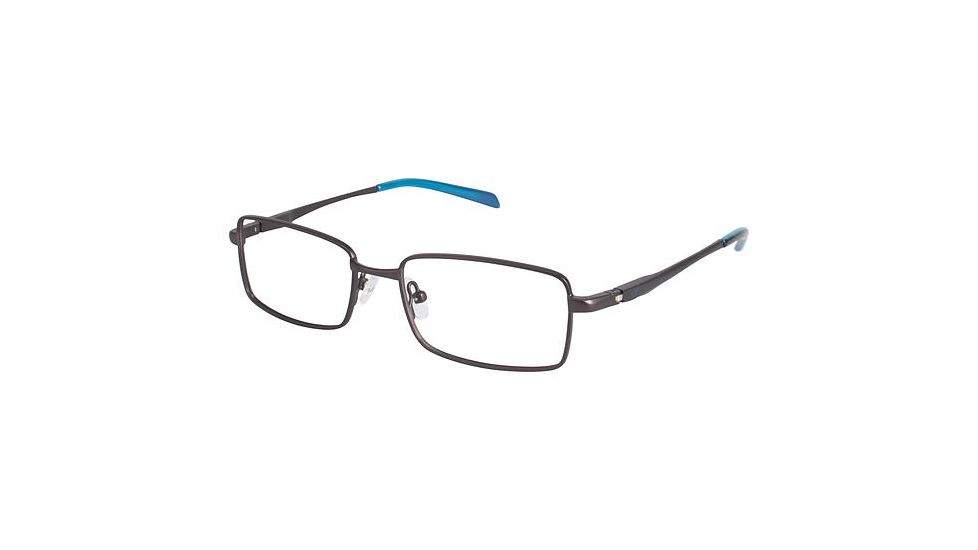Champion Eyes 7007 Bifocal Prescription Eyeglasses - Frame MATTE GUN, Size 50/16mm CU700701